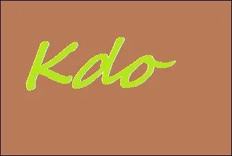 Que veut dire : kdo ?