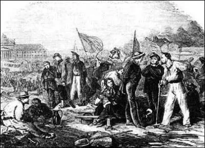 Pourtant le 16 juin, je dcide de renoncer  mes mandats, accus d'appeler la population  la rvolte, j'ai ainsi la chance de ne pas tre compromis dans une rpression sanglante des ouvriers parisiens, durant ces journes insurrectionnelles du 22 au 26 juin, combien d'insurgs sont tus ou fusills ?