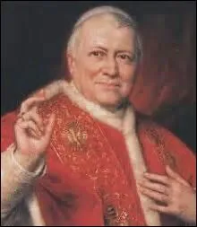 Le 24 avril 1849 commence l'expdition de Rome que le gouvernement Barrot a engag comme une opration de couverture de la rpublique romaine, la mission consiste  s'interposer entre les rpublicains de Garibaldi et l'arme autrichienne venue secourir le pape qui a t chass de Rome. Mais comment se nomme le souverain pontife ?