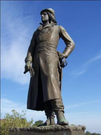 Quel personnage des guerres de Vende est enterr  Saint-Aubin-de-Baubign ?