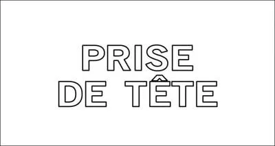 Dans quel sport peut-on pratiquer une prise de tte ?