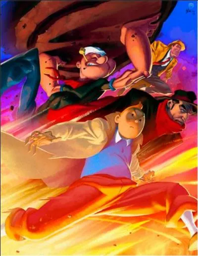 A ses dbuts, Popeye n'tait qu'un personnage secondaire d'une bande dessine, en France, il portait un nom diffrent !