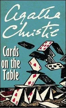 Quel est le titre franais du roman ''Cards on the Table'' ?