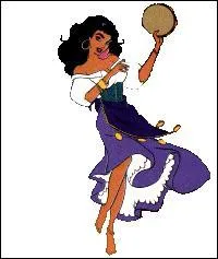 Esmeralda danse sur le ... de Notre-Dame.
