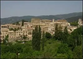 Entre Serres et Nyons,  deux pas de la Drme, quel est ce village ?