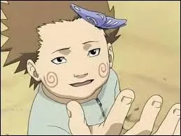 Comment se nomme ce jeune garon enrob, membre du clan Akimichi et dont le nom signifie papillon ?