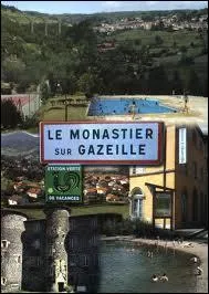 La commune du Monastier-sur-Gazeille ( Haute-Loire ) est chef-lieu ...
