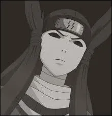 Je suis la seule femme faisant partie des 7 pistes lgendaires de Kiri. Mon pe se nomme  Kiba  et je matrise extrmement bien le Raiton. Qui suis-je ?