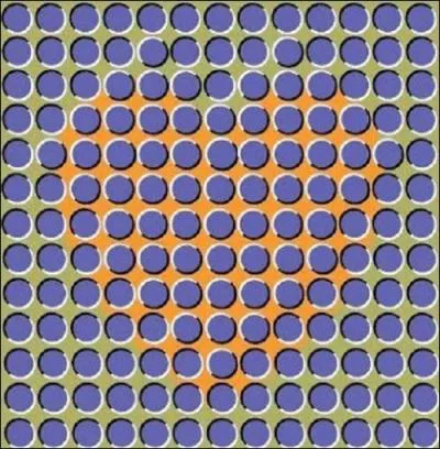 À certains endroits, on a l'impression que l'image est un peu pliée :