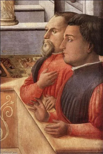 Quel est le titre de ce tableau de Fra Filippo Lippi, dont le dbut est  Annonciation ... ?