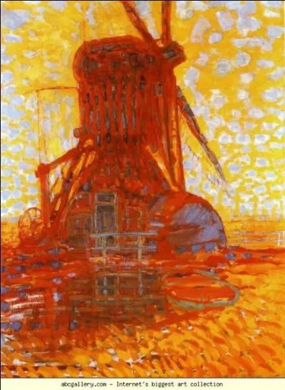 N le 7 mars qui a peint Le moulin au soleil ?