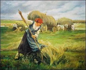 Egalement du 5 avril, qui a peint Les foins ?