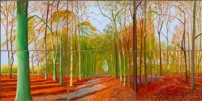 Quel peintre n le 9 juillet, a peint Paysage dans les bois ?