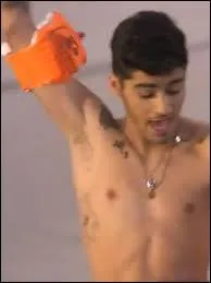 Lequel des 1D porte des brassards dans le clip  Kiss You  ?