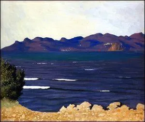 L'Estrel et la baie de Cannes.