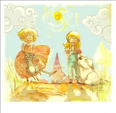 Connaissez-vous Delphine et Marinette, personnages des  Contes du chat perch  ? Ce sont deux fillettes issues de l'imagination de ... . Elles adorent les animaux qui le leur rendent bien.