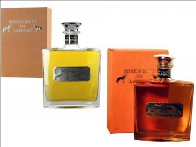 Curiosit� champenoise, cette eau-de-vie de grain est distill�e depuis dix ans au c�ur de la Montagne de Reims. Ce breuvage, qui ne peut pas �tre appel�  whisky , est �lev� dans six types de f�ts diff�rents. C'est le :