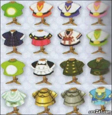 Laquelle de ces tenues existe ?