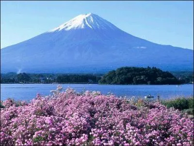 Sur quelle le du Japon est situe le Mont Fuji ?
