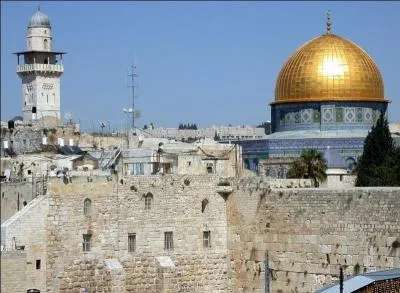 Ici, un lieu de prire pour les Juifs :