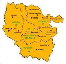 Quel dpartement Lorrain est la plus rural ?