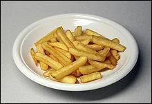 Comment sont nommes les frites de plus de 2 cm ?