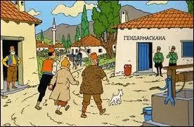 Qu'est-il arriv  Tintin avant d'arriver en Syldavie ?