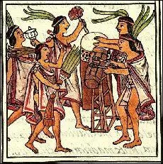 C'est un tambour  fente msopotamien utilis par les Mayas et les Aztques :