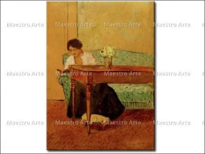 Qui a peint Elisabeth sur un canap vert ?