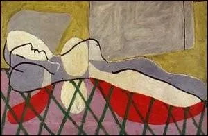Qui a peint Femme tendue sur un canap ?
