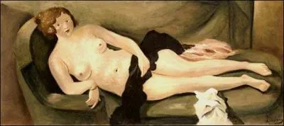 Qui a peint Nu au canap ?