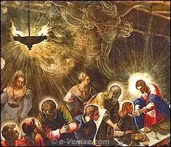 Qui est l'auteur d'une  Ultima Cena ,  l'glise San Giorgio Maggiore de Venise, en 1500 ?