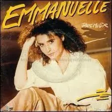 Quel titre a t chant par Emmanuelle en 1986 ?