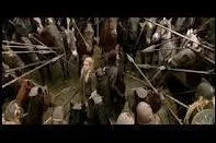 Qui dit  Eomer  Vous serez mort au moindre geste !  , pour dfendre Gimli ?