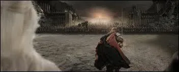 Qui dit  Pour Frodon !   dans la bataille finale ?