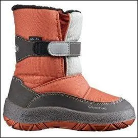 Quelle chaussure bien peu lgante chausse-t-on pour tre  l'aise et ne pas avoir froid dans la neige ?