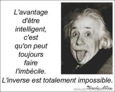 Quelle est la clbre quation de Albert Einstein ?