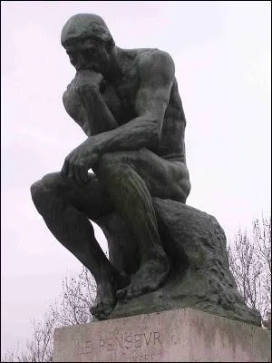 O est expos le clbre  Penseur  de Rodin ?