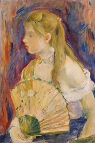 Cette Jeune fille  l'ventail a-t-elle t peinte par Renoir ?