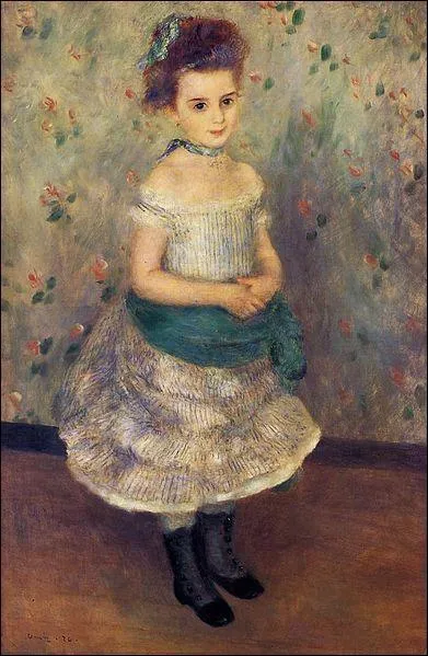 La toile reprsentant Jeanne Durand Ruel est-elle de Renoir ?