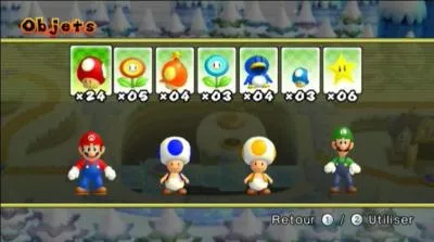Quelle transformation permet seulement de lancer des boules de glace ? (New super Mario Bros Wii)