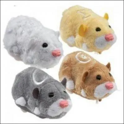 Ces adorables hamsters en peluche couinent et bougent dans tous les sens. Quel est leur nom ?