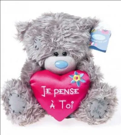 Tatty Teddy est un ourson  l'air triste avec un petit nez bleu. Il est un symbole fort. Lequel ?