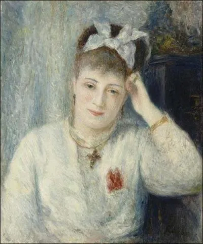 "Femme à la croix, Madame Murer" a-t-elle été peinte par Renoir ?