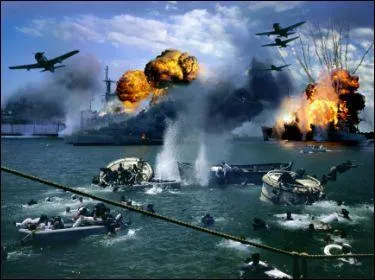 Le raid japonais sur Pearl Harbor a ananti l'escadre amricaine du Pacifique. Selon la rumeur ...