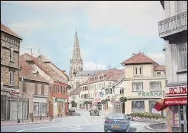 Voici une vue de la commune de Pont-de-Roide (Doubs). La commune se situe alors en rgion ...