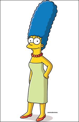 De quelle origine est Marge Bouvier Simpson ?