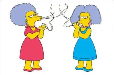 Quelle est la marque de cigarettes de Patty et Selma ?