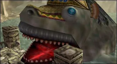 Comment sait-on que la princesse Ruto est dans le ventre de Jabu-Jabu ? (ge enfant)