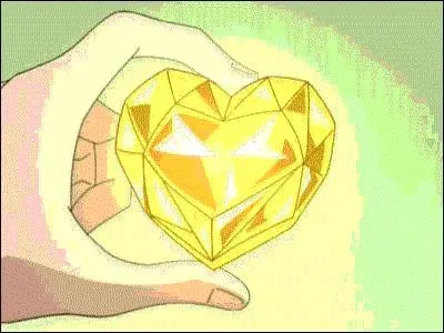 Que signifie le coeur jaune et combien de cordis rapporte-t-il ?